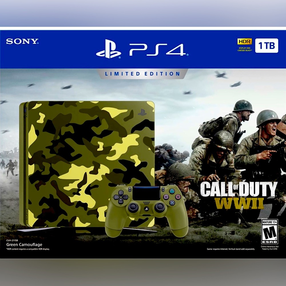 Limited Slim Edition PS4! Great condition!! 1 TB
